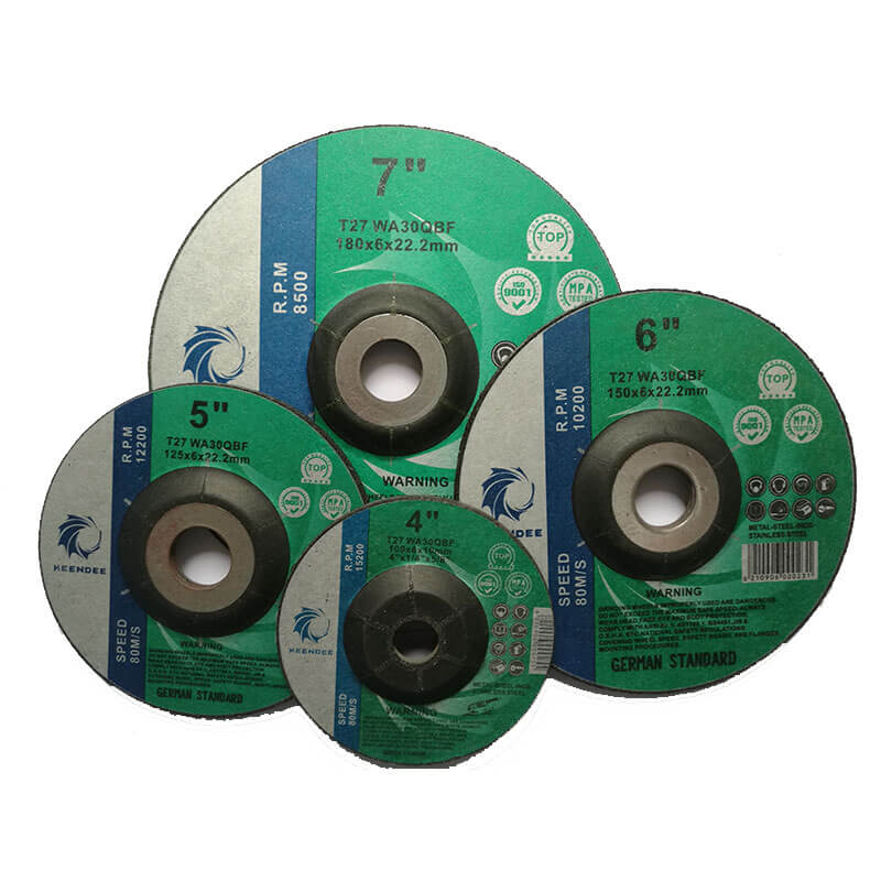 4-дюймовые шлифовальные диски, 4,5-дюймовые абразивные шлифовальные круги, 5-дюймовые металлические шлифовальные диски, 6-дюймовые шлифовальные круги из нержавеющей стали, 7-дюймовый шлифовальный станок